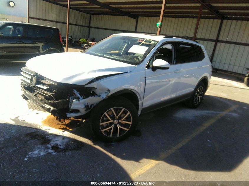 2021 VOLKSWAGEN TIGUAN SE/SE R-LINE BLACK/SEL VIN: 3VV3B7AX5MM075583