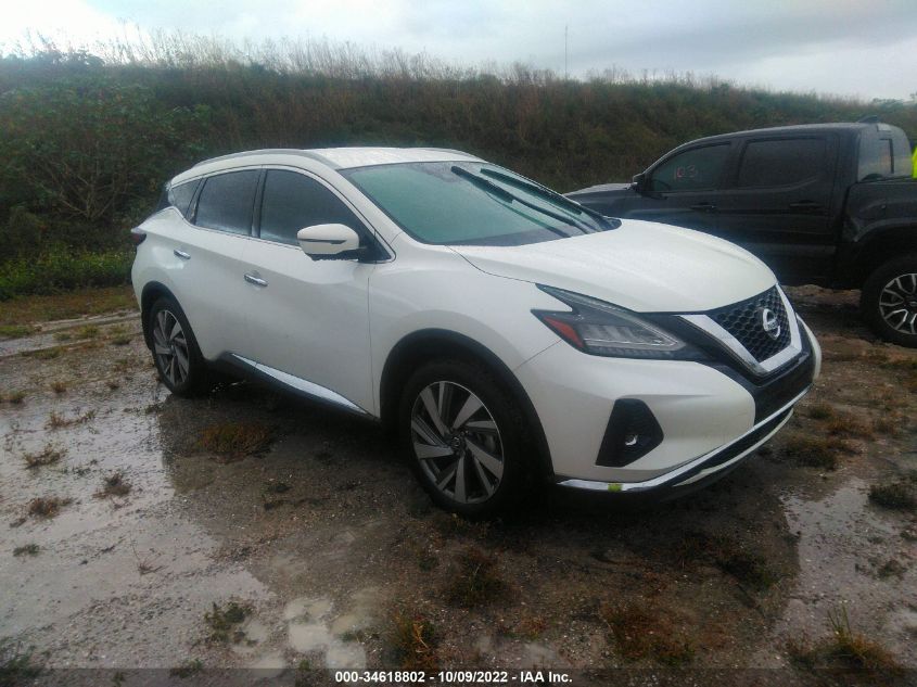 2021 NISSAN MURANO SL VIN: 5N1AZ2CJ1MC134378