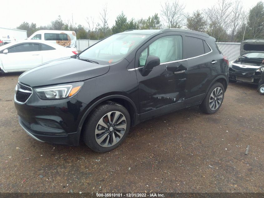 2021 BUICK ENCORE PREFERRED VIN: KL4CJASB9MB301451
