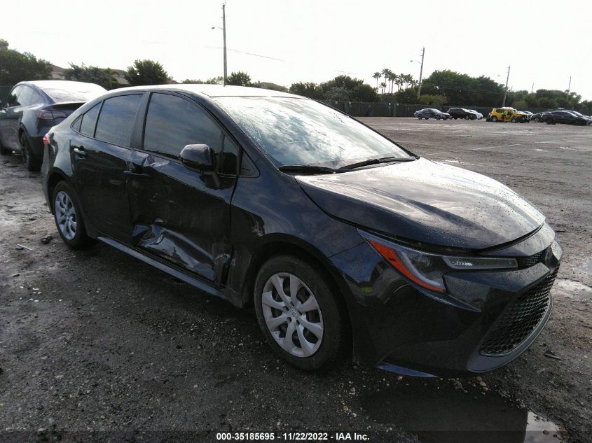 2022 TOYOTA COROLLA LE VIN: JTDEPMAE7NJ207148