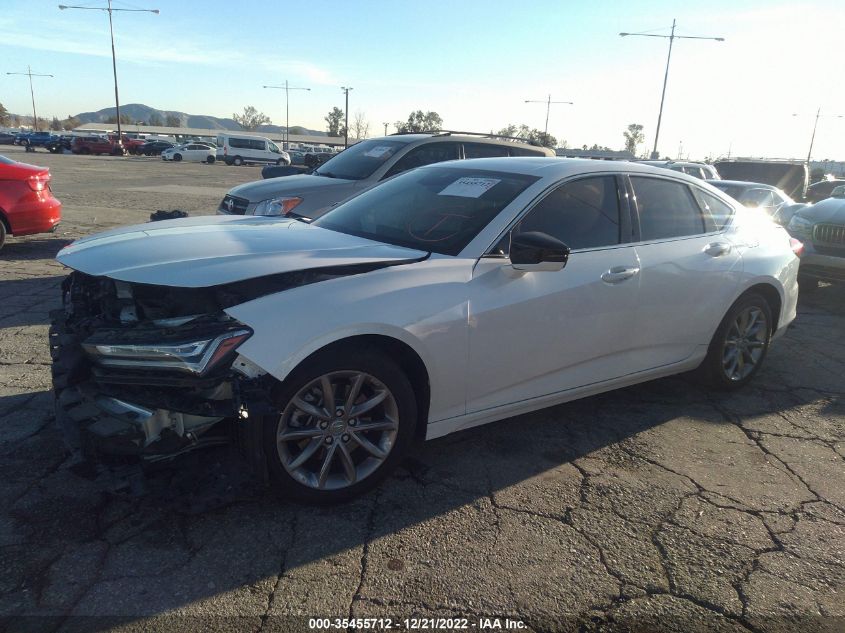 2021 ACURA TLX VIN: 19UUB5F31MA006286