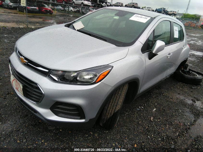 2020 CHEVROLET TRAX LS VIN: 3GNCJKSB6LL119108