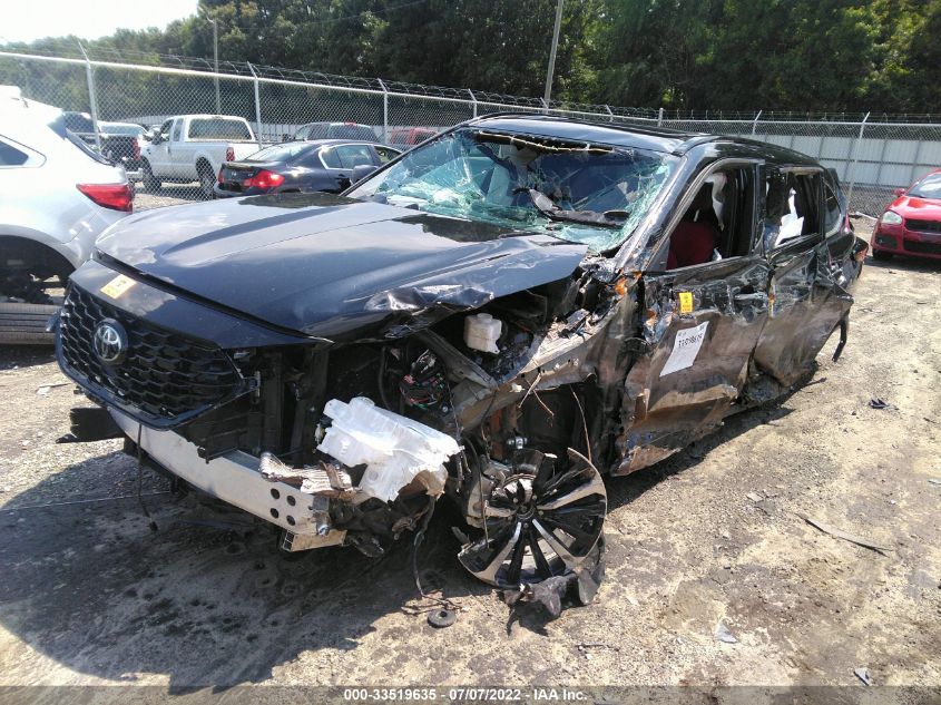 2021 TOYOTA HIGHLANDER XSE VIN: 5TDJZRAH8MS081514