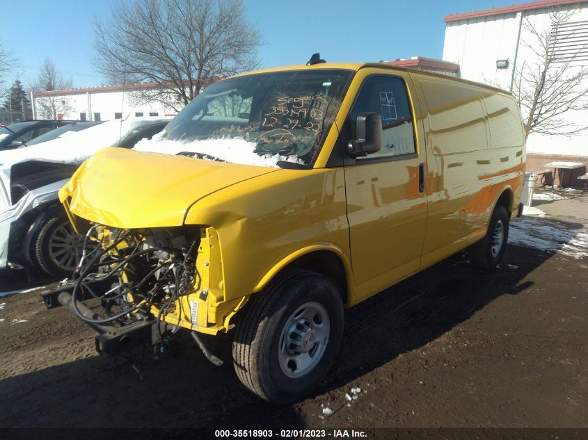 2020 CHEVROLET EXPRESS CARGO VAN VIN: 1GCWGAFP3L1157584