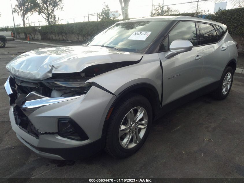 2021 CHEVROLET BLAZER LT VIN: 3GNKBCR46MS587546