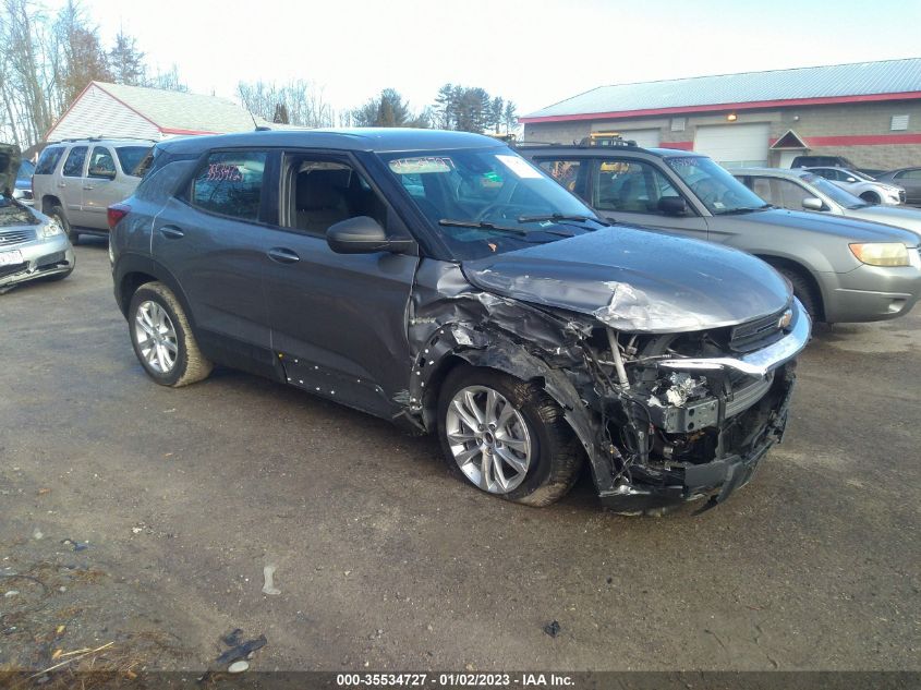 2021 CHEVROLET TRAILBLAZER LS VIN: KL79MNSL0MB002001