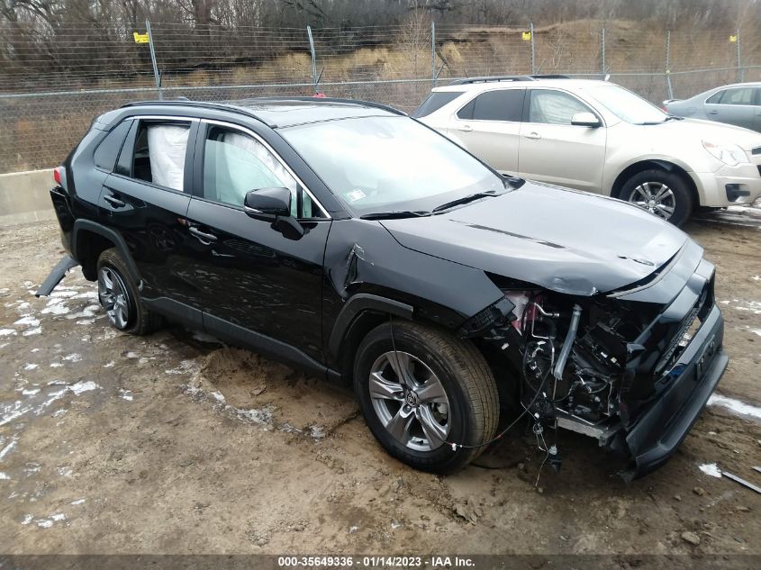 2022 TOYOTA RAV4 HYBRID XLE VIN: 4T3RWRFV2NU058823