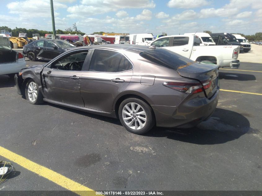 2022 TOYOTA CAMRY LE VIN: 4T1C11AK2NU677045