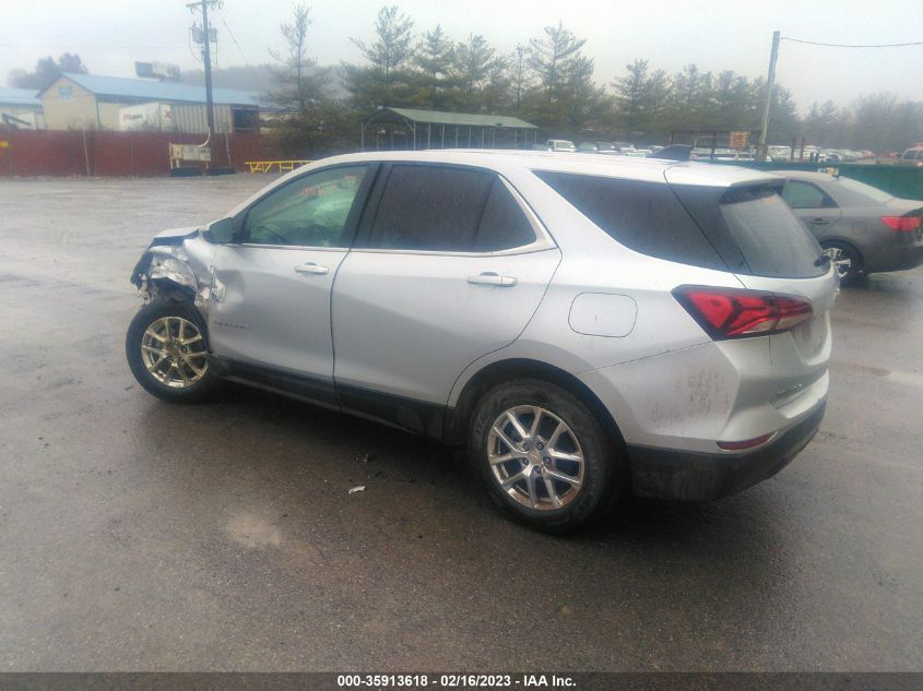 2022 CHEVROLET EQUINOX LT VIN: 3GNAXTEV9NL134528