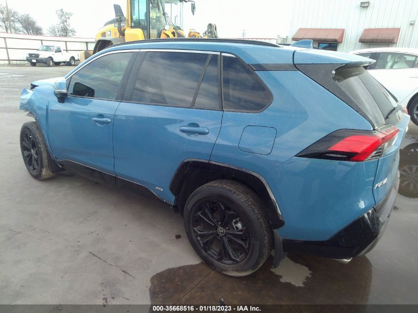 2022 TOYOTA RAV4 HYBRID SE VIN: JTM16RFV1ND054532