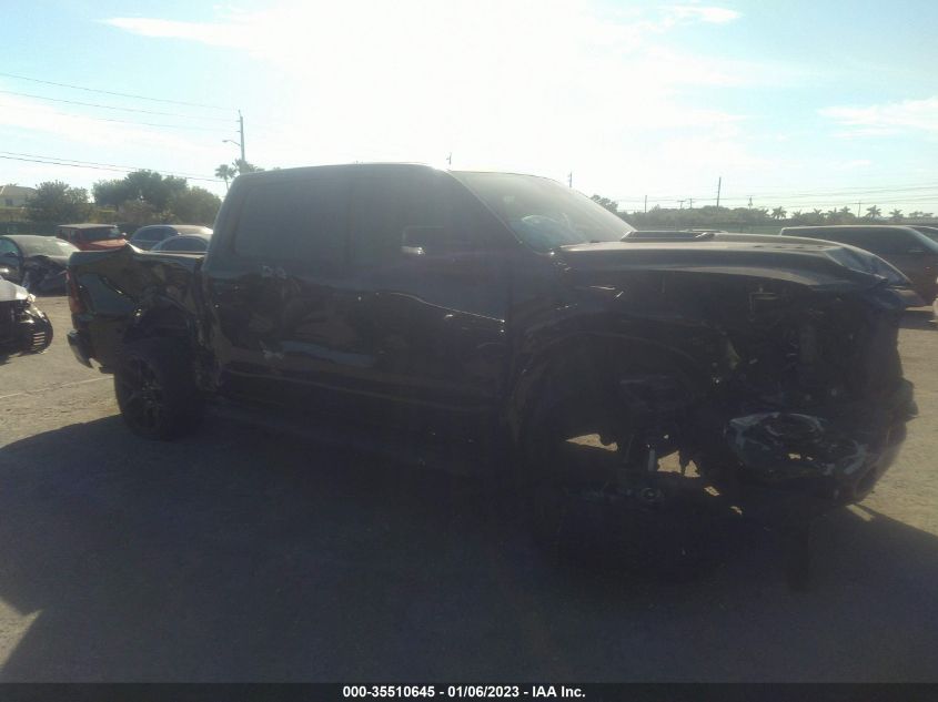2021 RAM 1500 LARAMIE VIN: 1C6RREJT5MN833795