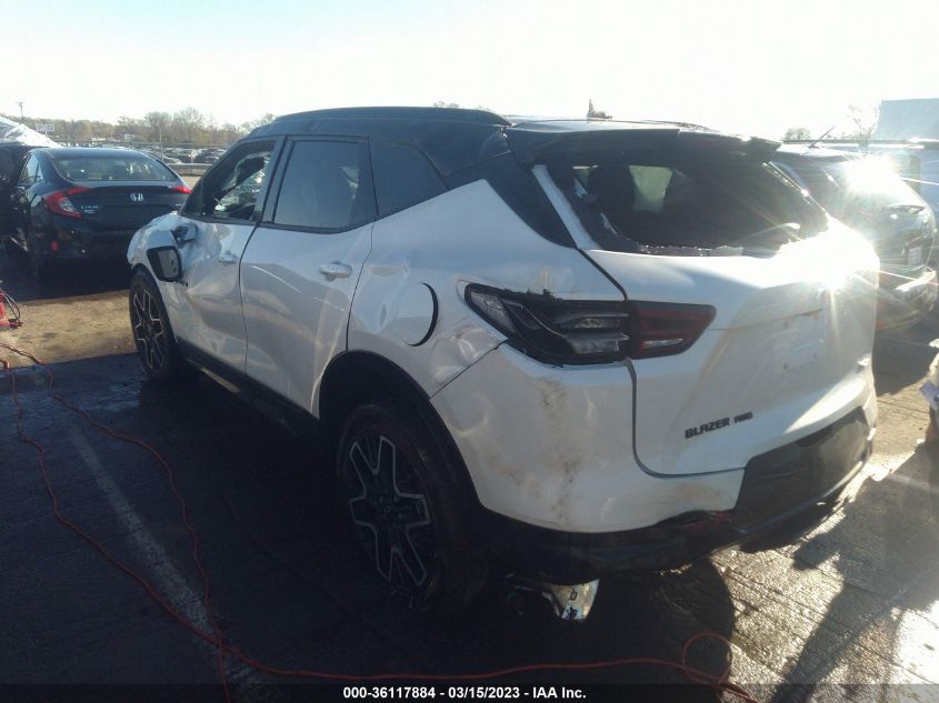 2023 CHEVROLET BLAZER RS VIN: 3GNKBKRS3PS135809