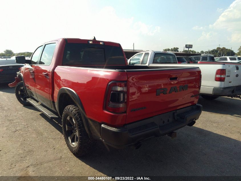 2021 RAM 1500 REBEL VIN: 1C6SRFLT5MN617353