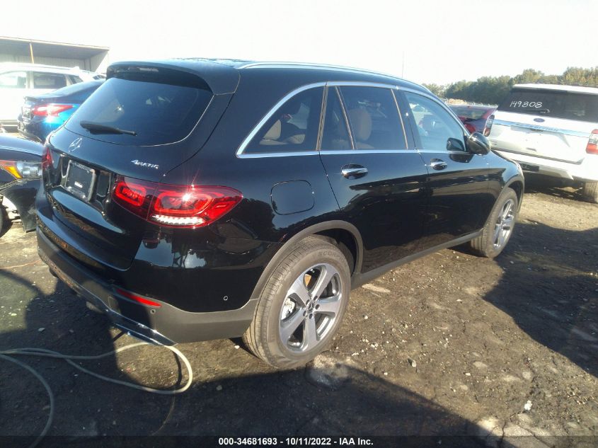 2022 MERCEDES-BENZ GLC GLC 300 VIN: W1N0G8EB4NV332966