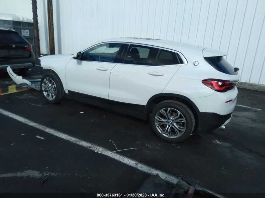 2021 BMW X2 SDRIVE28I VIN: WBXYH9C09M5S50604