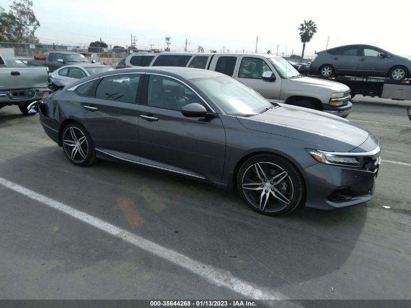 2022 HONDA ACCORD SEDAN TOURING VIN: 1HGCV2F93NA014462