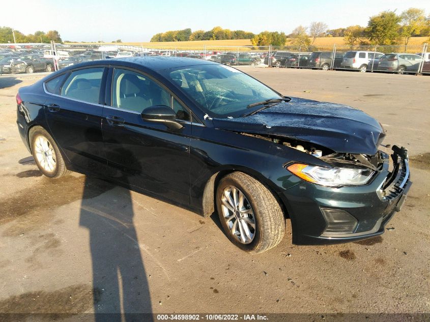 2020 FORD FUSION SE VIN: 3FA6P0HD9LR258833