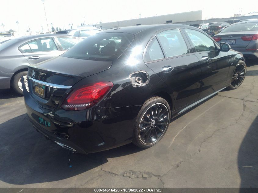 2021 MERCEDES-BENZ C-CLASS C 300 VIN: W1KWF8DB0MR622401