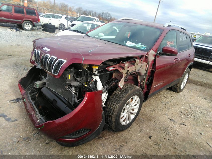 2021 JEEP CHEROKEE LATITUDE VIN: 1C4PJMCBXMD153208