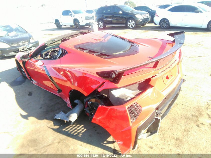 2021 CHEVROLET CORVETTE 2LT VIN: 1G1YB2D41M5100938
