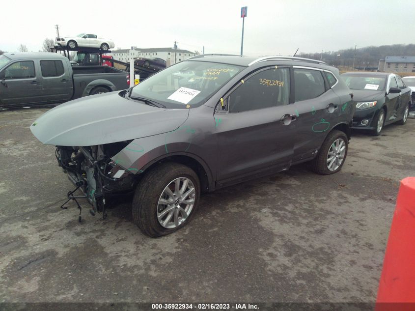 2022 NISSAN ROGUE SPORT SV VIN: JN1BJ1BV7NW582268