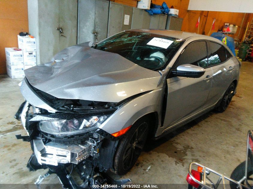2021 HONDA CIVIC HATCHBACK SPORT VIN: SHHFK7H45MU228716