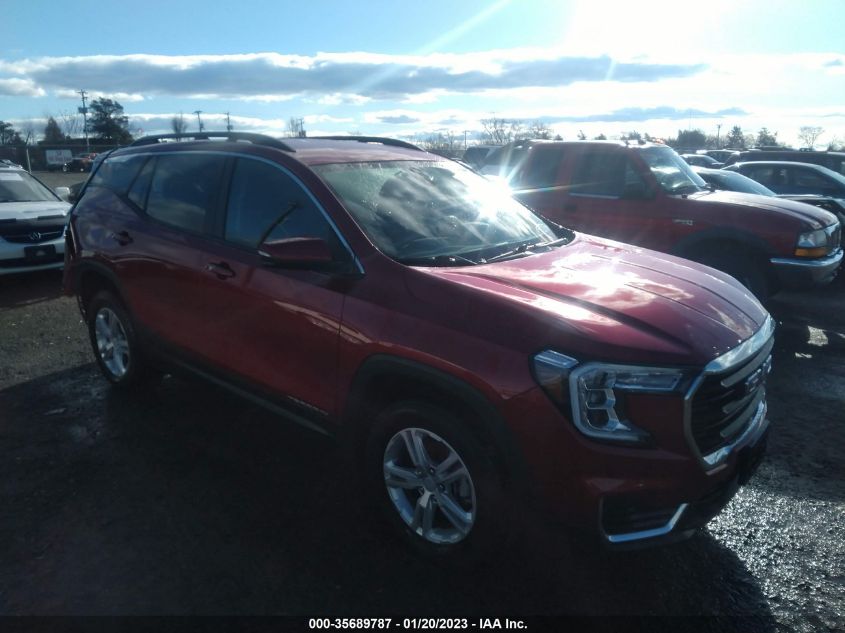 2022 GMC TERRAIN SLE VIN: 3GKALTEV1NL117165