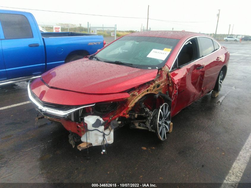 2021 CHEVROLET MALIBU RS VIN: 1G1ZG5ST8MF052088