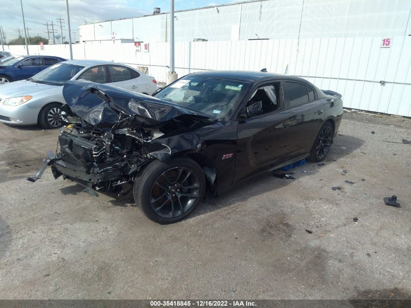 2021 DODGE CHARGER SCAT PACK VIN: 2C3CDXGJXMH600717