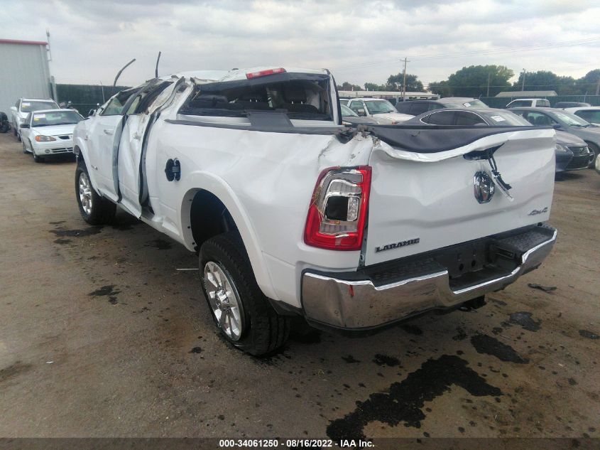 2022 RAM 2500 LARAMIE VIN: 3C6UR5FL9NG252832