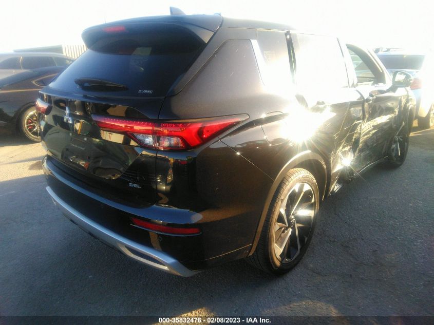 2022 MITSUBISHI OUTLANDER SEL VIN: JA4J4VA87NZ016204