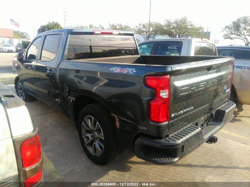 2021 CHEVROLET SILVERADO 1500 RST VIN: 1GCUYEEDXMZ242492