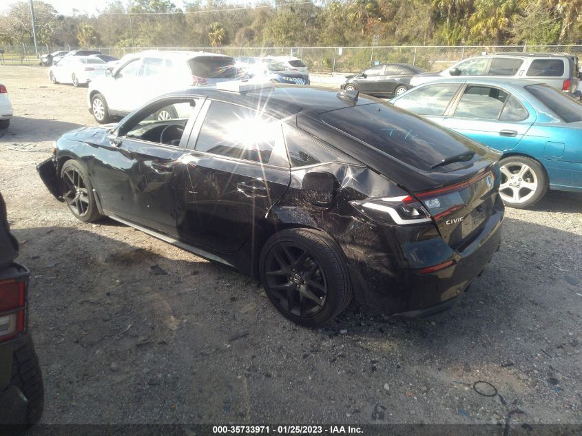 2022 HONDA CIVIC HATCHBACK SPORT VIN: 19XFL2H85NE016815
