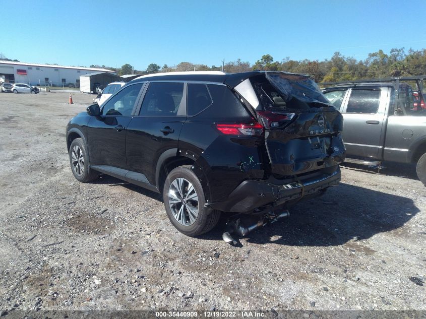 2022 NISSAN ROGUE SV VIN: 5N1BT3BA3NC698497