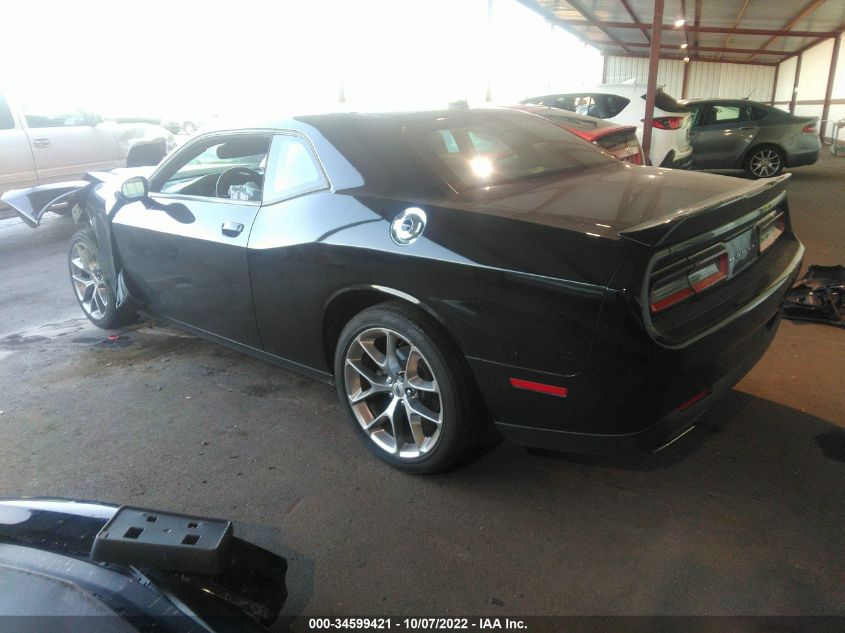 2021 DODGE CHALLENGER SXT VIN: 2C3CDZAG1MH571195