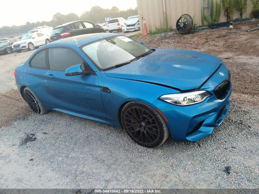 2021 BMW M2 COMPETITION VIN: WBS2U7C08M7G40001