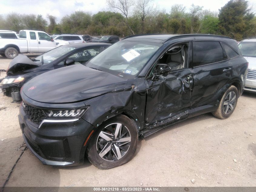 2022 KIA SORENTO S VIN: 5XYRL4LC2NG085971
