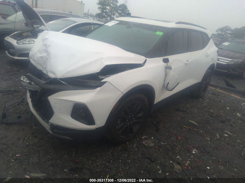 2021 CHEVROLET BLAZER LT VIN: 3GNKBDRS6MS500927