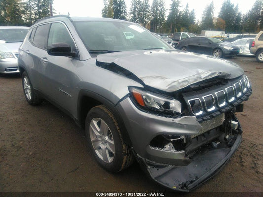 2022 JEEP COMPASS LATITUDE VIN: 3C4NJCBB8NT192832