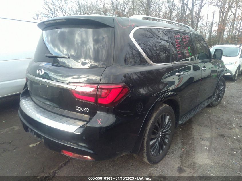 2021 INFINITI QX80 PREMIUM SELECT VIN: JN8AZ2AC6M9475575