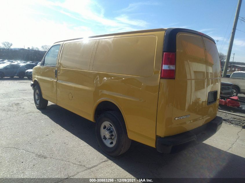 2021 CHEVROLET EXPRESS CARGO VAN VIN: 1GCWGAFP6M1167849
