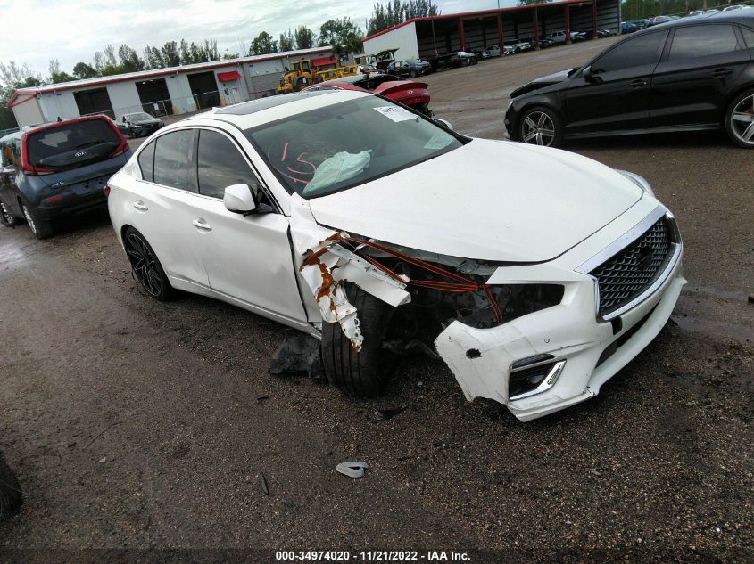 2020 INFINITI Q50 3.0T LUXE VIN: JN1EV7AR8LM250082