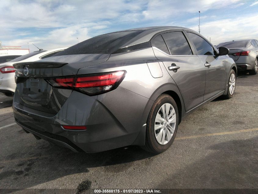 2022 NISSAN SENTRA S VIN: 3N1AB8BV1NY214162