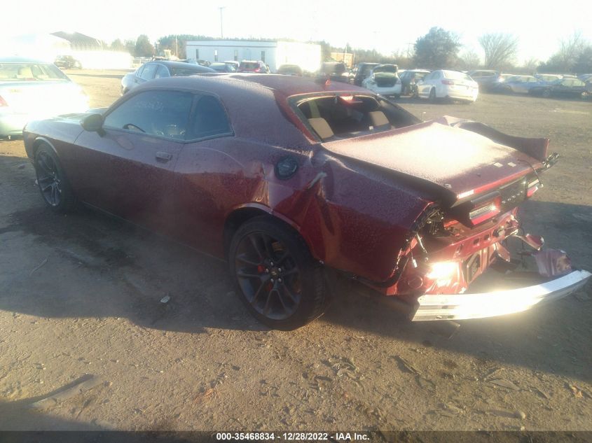 2022 DODGE CHALLENGER R/T SCAT PACK VIN: 2C3CDZFJ1NH124422