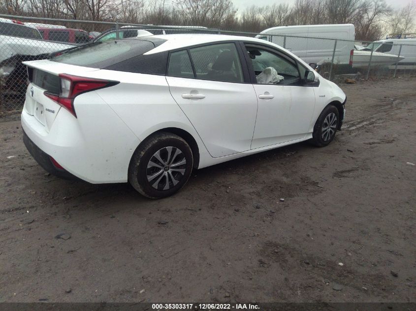 2022 TOYOTA PRIUS LE/XLE/NIGHTSHADE VIN: JTDL9MFU9N3037056