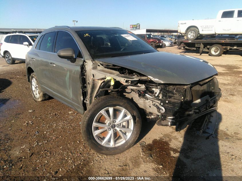 2021 AUDI Q3 S LINE PREMIUM VIN: WA1DECF35M1081190