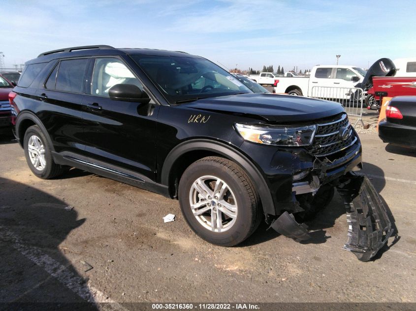 2022 FORD EXPLORER XLT VIN: 1FMSK8DH2NGA51737