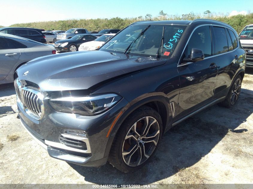 2021 BMW X5 XDRIVE40I VIN: 5UXCR6C00M9G15975