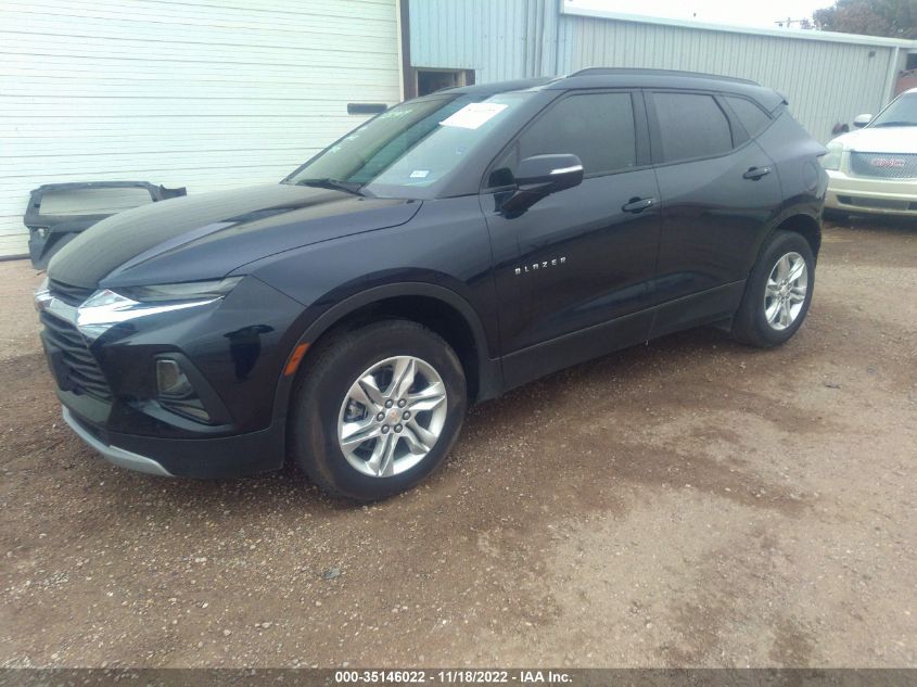 2021 CHEVROLET BLAZER LT VIN: 3GNKBBRA2MS506395