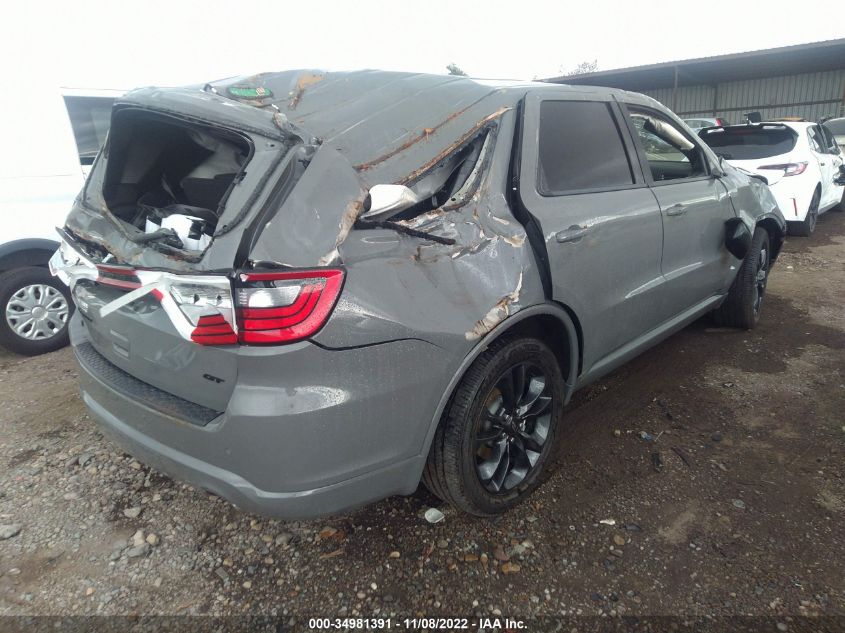 2021 DODGE DURANGO GT VIN: 1C4RDJDG4MC690896